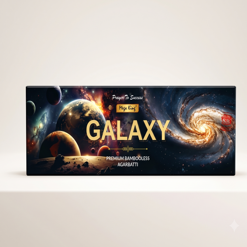 Mega King GALAXY Premium Bambooless Agarbatti