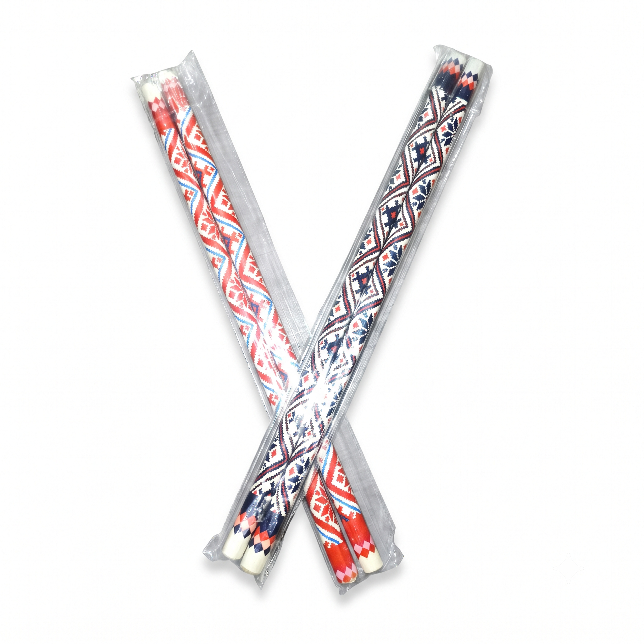 Decorative Printed Wooden Dandiya Sticks