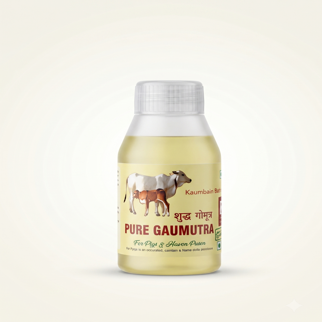 Pure Gaumutra for Puja & Havan (शुद्ध गोमूत्र) - 100ml