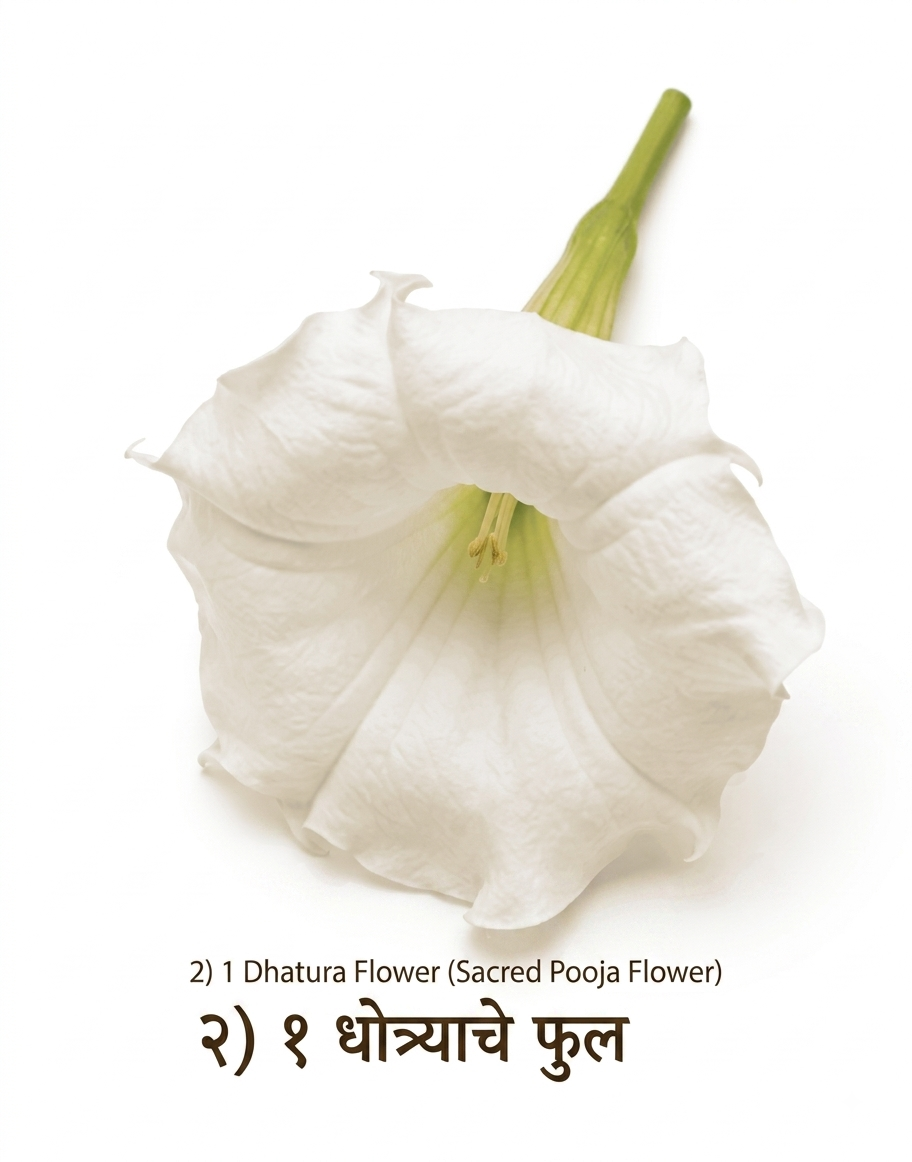 Dhatura Flower (धोत्र्याचे फूल) - Gallery